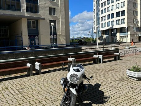 2017 BMW R Nine T Racer, белый, 1499000 рублей, вид 4