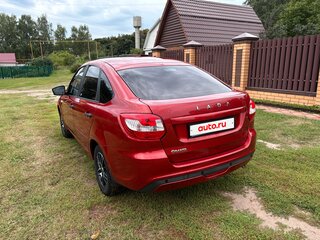 2019 Lada (ВАЗ) Granta I Рестайлинг, красный, 560000 рублей, вид 4