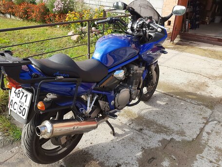2002 Suzuki Bandit GSF 600, синий, 350000 рублей, вид 5