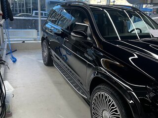 2020 Mercedes-Benz GLS 400 d II (X167), чёрный, 11950000 рублей, вид 4