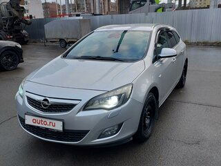 2012 Opel Astra J, серебристый, 750000 рублей, вид 1