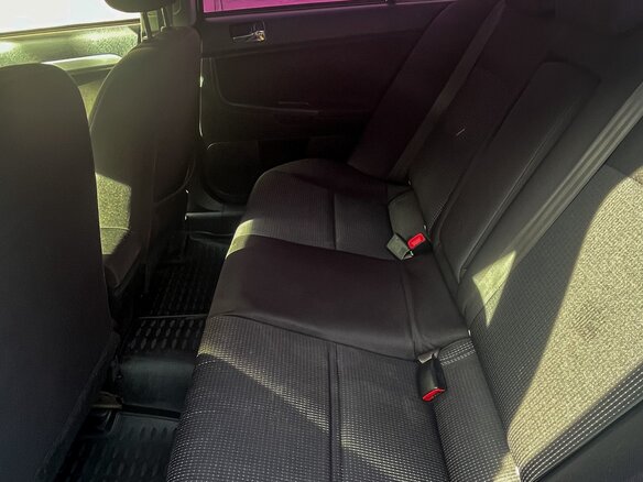 2010 Mitsubishi Lancer X, синий, 900000 рублей - вид 12