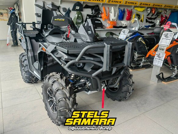 2024 Stels ATV-800 Guepard Trophy, чёрный, 1360000 рублей