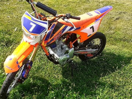 2019 Motoland WRX250PIT, оранжевый, 120000 рублей, вид 1