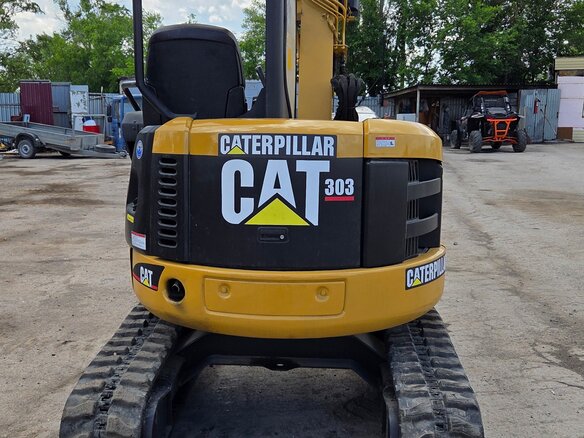 2010 Caterpillar 303SR, жёлтый, 1780000 рублей - вид 12