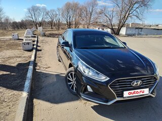 2019 Hyundai Sonata VII (LF) Рестайлинг, чёрный, 1550000 рублей, вид 1