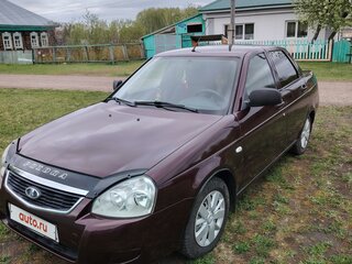 2012 Lada (ВАЗ) Priora I, пурпурный, 460000 рублей, вид 1