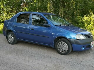 2005 Renault Logan I, синий, 180000 рублей, вид 1