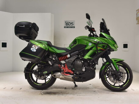 2015 Kawasaki Versys 650, зелёный, 700000 рублей, вид 3