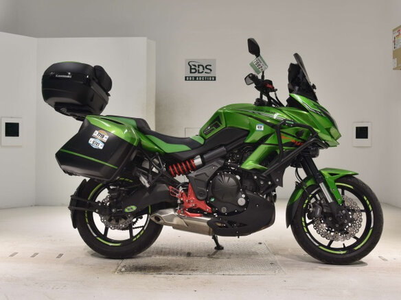 2015 Kawasaki Versys 650, зелёный, 700000 рублей - вид 2