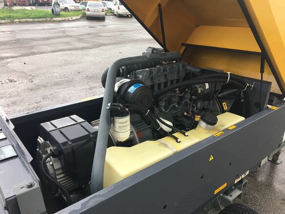2010 Atlas Copco Компрессоры, жёлтый - вид 1