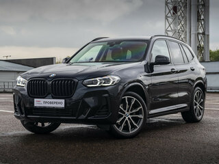 2021 BMW X3 30i xDrive III (G01) Рестайлинг, синий, 5147000 рублей, вид 1