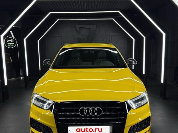 2017 Audi Q3 I (8U) Рестайлинг, жёлтый, 2900000 рублей - вид 1