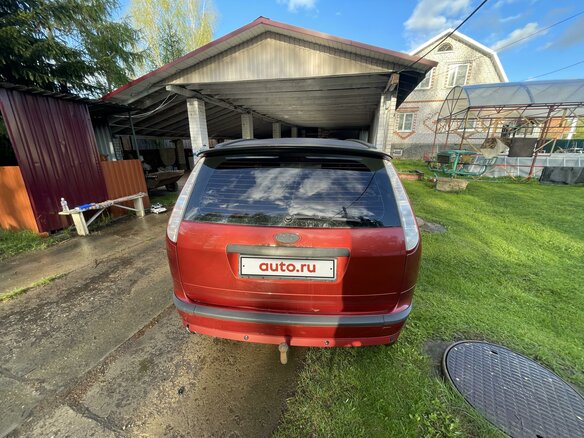 2007 Ford Focus II, красный, 600000 рублей - вид 3