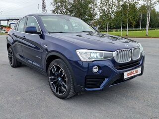 2016 BMW X4 30d I (F26), синий, 4000000 рублей, вид 3