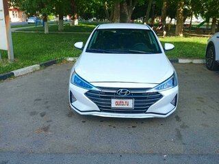 2019 Hyundai Elantra VI (AD) Рестайлинг, белый, 850000 рублей, вид 2