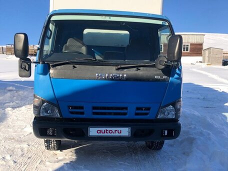 1990 Isuzu Elf (N-series), голубой, 3380000 рублей, вид 1