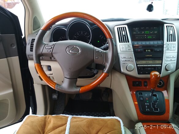 2005 Lexus RX 330 II, чёрный - вид 9