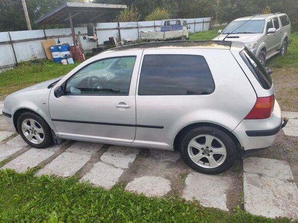 1998 Volkswagen Golf IV, серебристый - вид 4