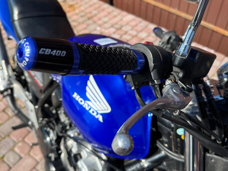 2007 Honda CB 400 Super Four, синий, 395000 рублей, вид 3