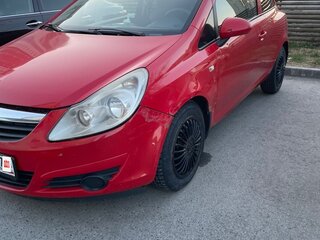 2008 Opel Corsa D, красный, 350000 рублей, вид 1