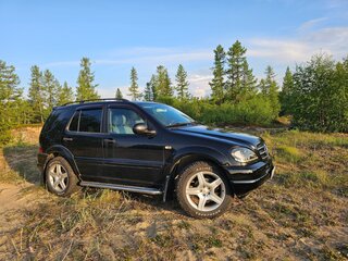 2000 Mercedes-Benz M-Класс 320 I (W163), чёрный, 700000 рублей, вид 2