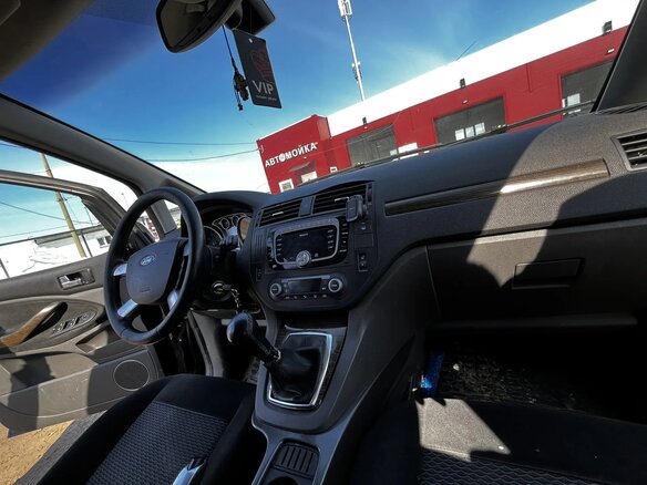 2008 Ford C-MAX I Рестайлинг, чёрный, 630000 рублей - вид 3