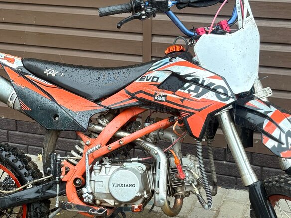 2024 Kayo Evolution YX140EM, чёрный, 75000 рублей - вид 1