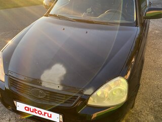 2007 Lada (ВАЗ) Priora I, чёрный, 330000 рублей, вид 1