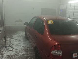 2007 Lada (ВАЗ) Kalina I, красный, 230000 рублей, вид 3