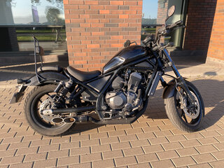 2021 Honda CMX 1100 Rebel, чёрный, 1000000 рублей, вид 4