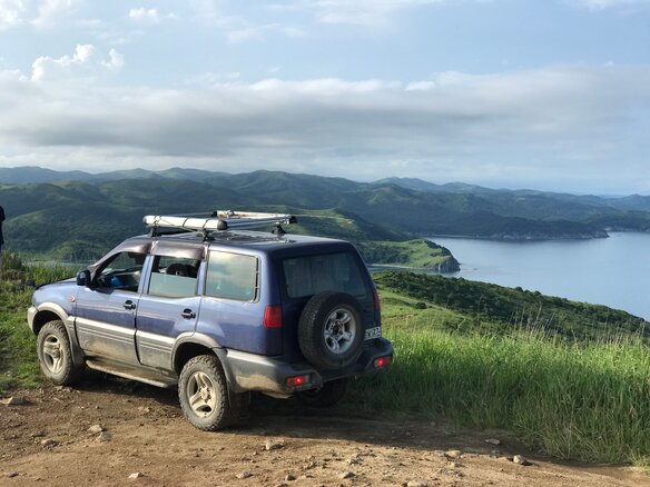 1997 Nissan Mistral, синий, 730000 рублей - вид 5