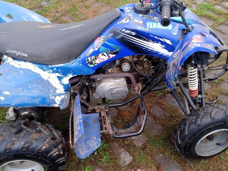 2019 Irbis ATV 125U, синий, 45000 рублей, вид 2