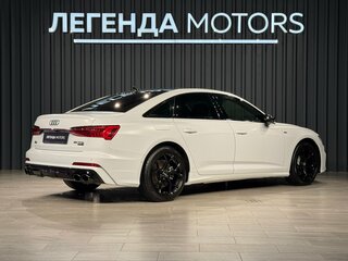 2019 Audi A6 45 TFSI V (C8), белый, 4490000 рублей, вид 4