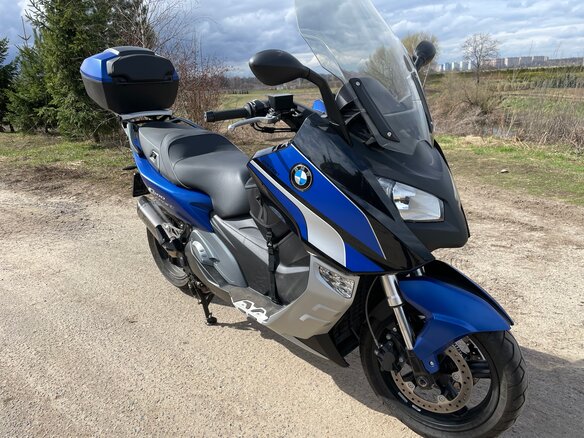 2015 BMW C 600 Sport, синий, 1100000 рублей - вид 15