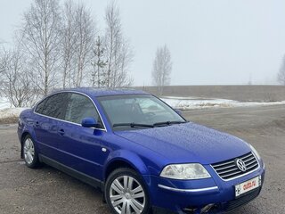 2002 Volkswagen Passat B5 Рестайлинг, синий, 640000 рублей, вид 1