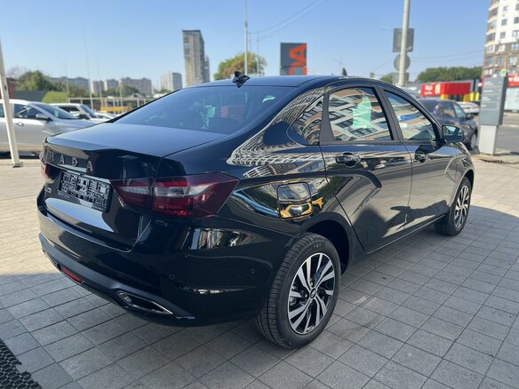 2026 Lada (ВАЗ) Vesta I Рестайлинг (NG), чёрный, 2020000 рублей - вид 4