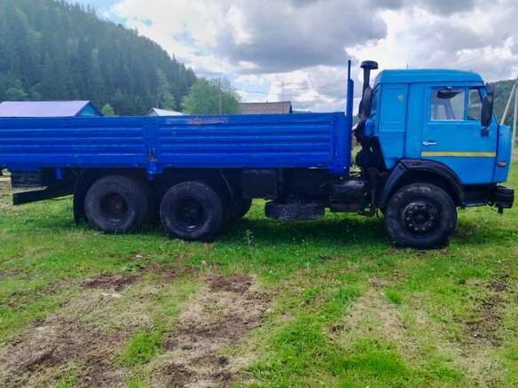 2010 КамАЗ 53215, синий, 1500000 рублей - вид 1