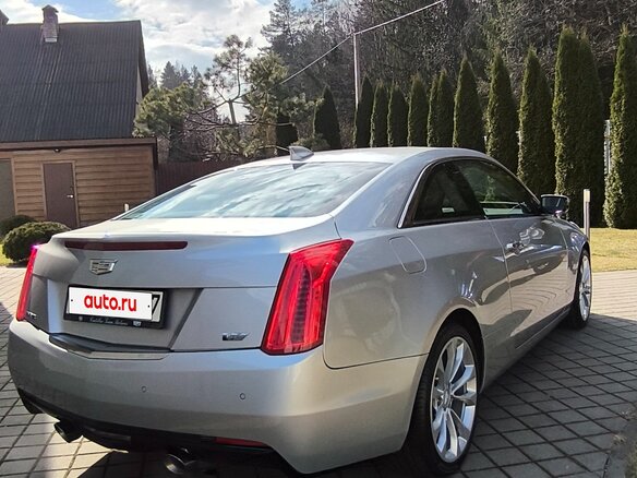 2016 Cadillac ATS I Рестайлинг, серебристый, 1490000 рублей - вид 2
