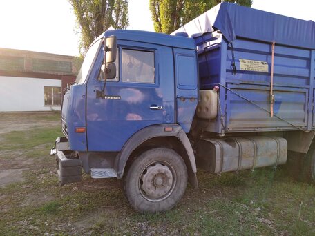 1990 КамАЗ 53215, синий, 1300000 рублей, вид 4