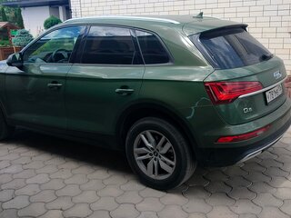 2021 Audi Q5 45 TFSI II (FY) Рестайлинг, зелёный, 4290000 рублей, вид 4