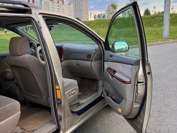 2005 Toyota Sienna II Рестайлинг, бежевый, 990000 рублей - вид 25
