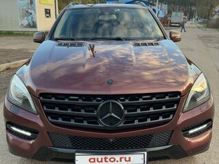 2013 Mercedes-Benz M-Класс 350 CDI III (W166), красный, 2300000 рублей, вид 1