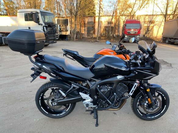 2008 Yamaha FZ6, чёрный