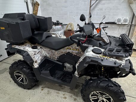 2016 Stels ATV-800 Guepard Trophy, серый, 730000 рублей, вид 5