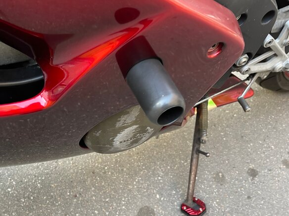 2002 Honda CBR 600F, красный, 400000 рублей - вид 10