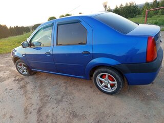 2007 Renault Logan I, синий, 179000 рублей, вид 2