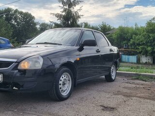 2017 Lada (ВАЗ) Priora I Рестайлинг, чёрный, 554900 рублей, вид 1