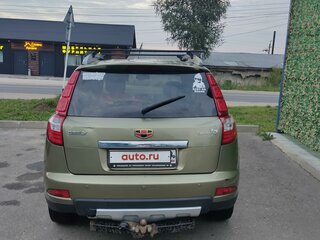 2016 Geely Emgrand X7 I Рестайлинг, зелёный, 730000 рублей, вид 4