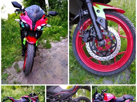 2024 Racer Enduro, красный, 270000 рублей, вид 1